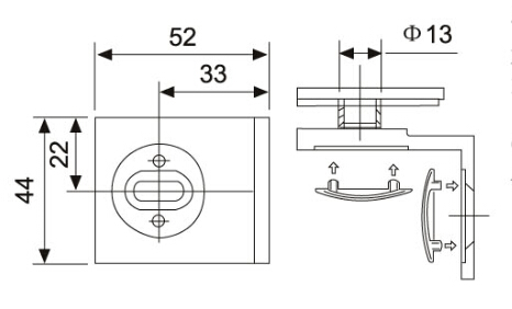 Glass clamp